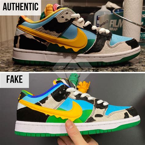 nike sb dunk ben and jerry real vs fake|ben and jerry jordan 1.